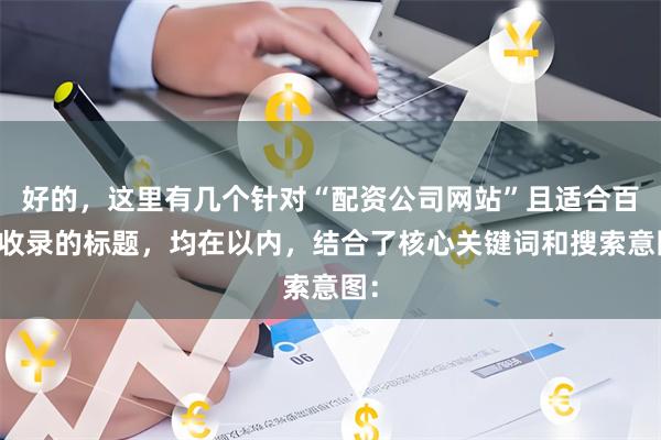 好的，这里有几个针对“配资公司网站”且适合百度收录的标题，均在以内，结合了核心关键词和搜索意图：